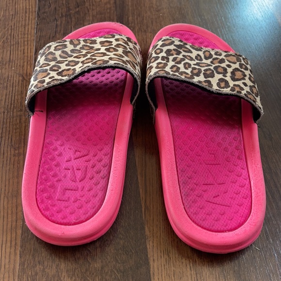APL Women’s Iconic calf hair slides, size 7 - Picture 3 of 5